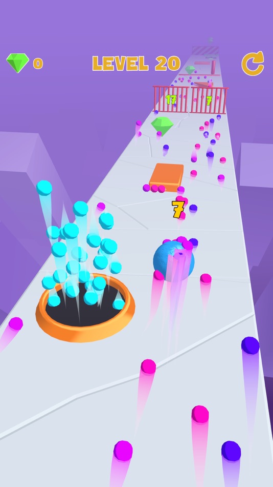 #4. Stick and Roll (iOS) 由: Elif Koc