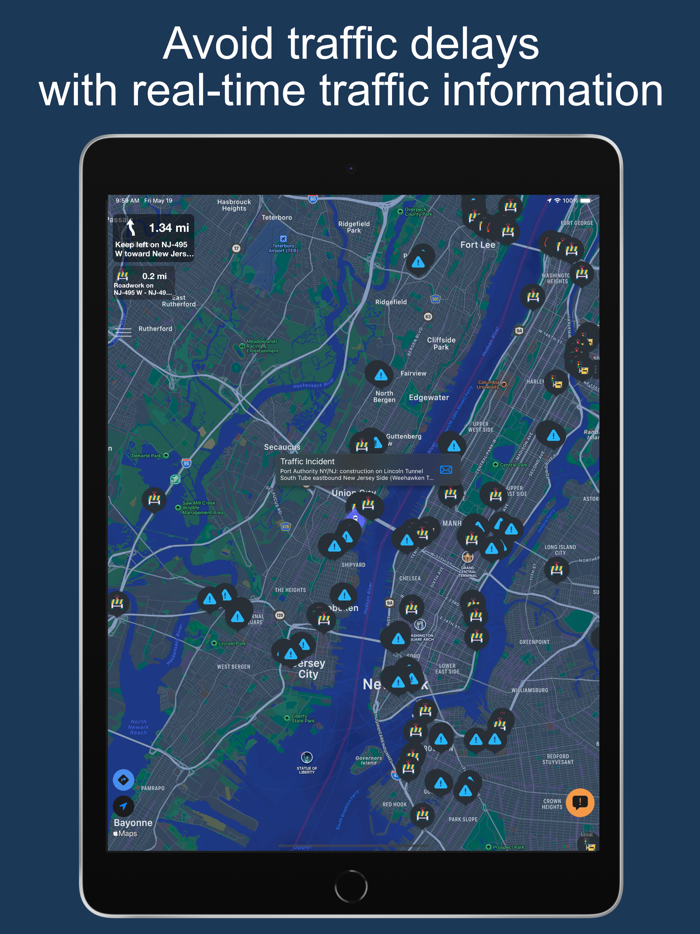 Waye Navigation and Live Traffic