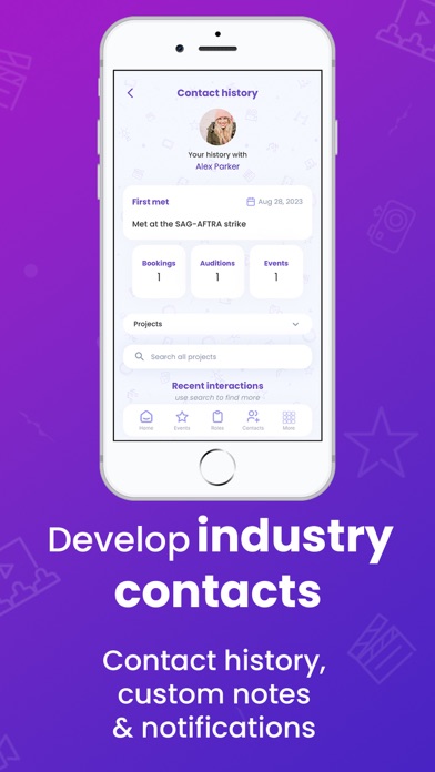 Track Your Talent Screenshot