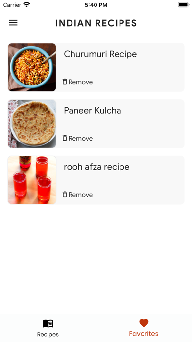 Veg Recipes of India Screenshot