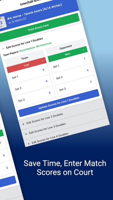 MatchTime Sports Screenshot