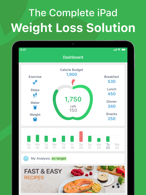 Calorie Counter PRO MyNetDiaryのおすすめ画像1