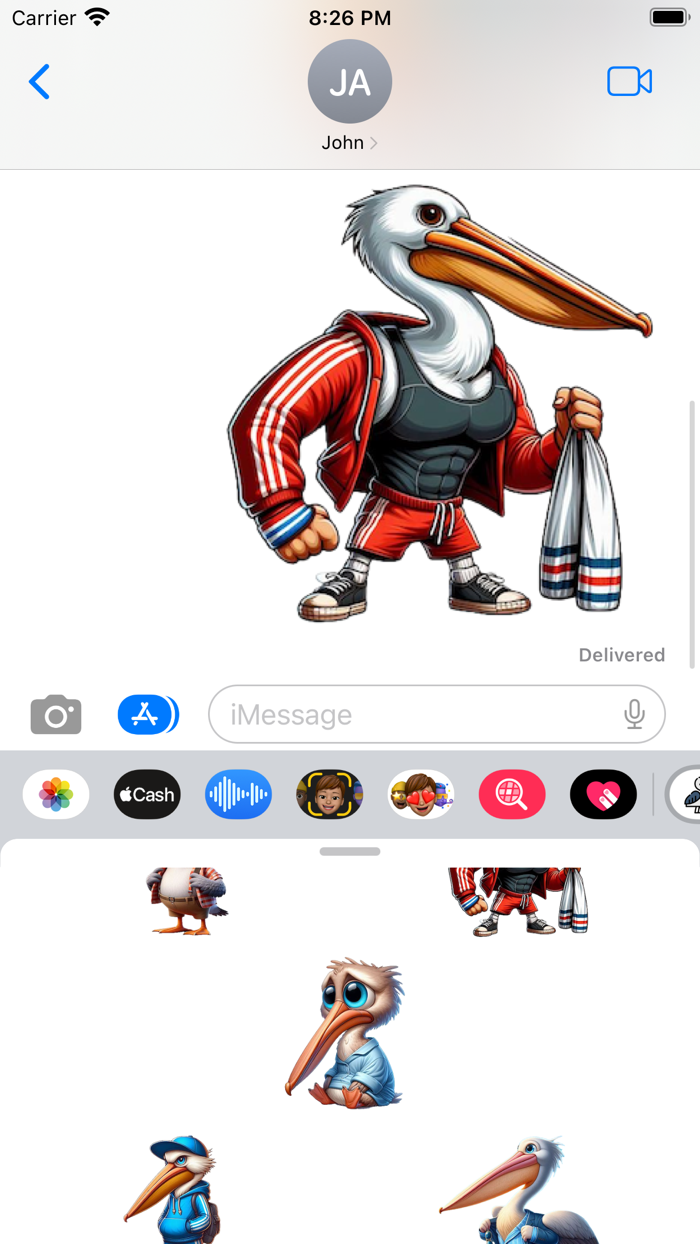 Pelican Stickers