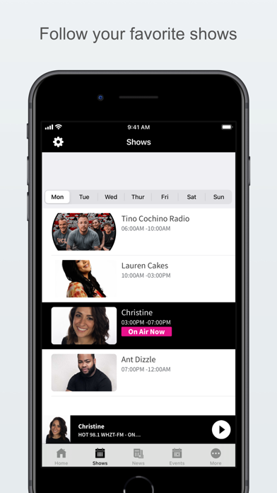Hot 98.1 Screenshot