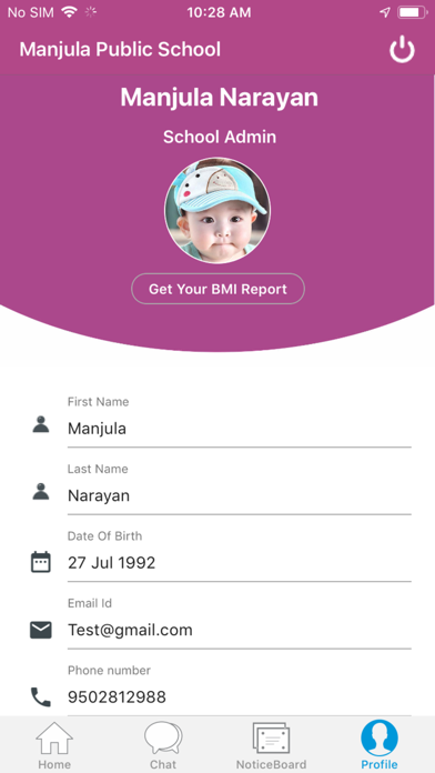 App screenshot