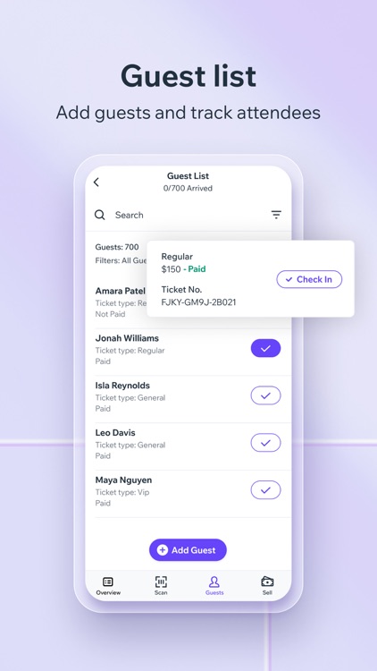 Check-in by Wix screenshot-5