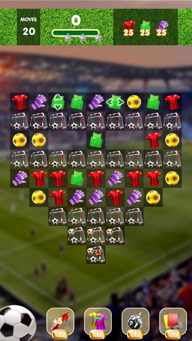 Football Crush Match 3 Screenshot