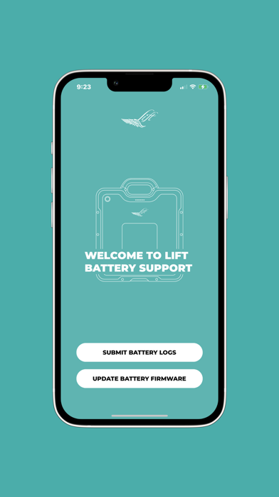 Lift Foils Battery Support Screenshot