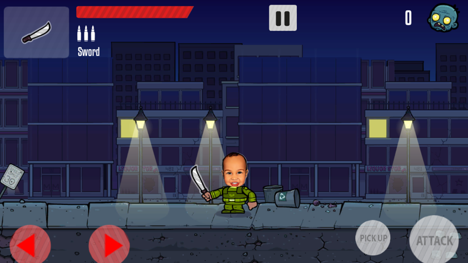 #4. Stickys Zombie Run (iOS) 由: Stanislav Domashenko