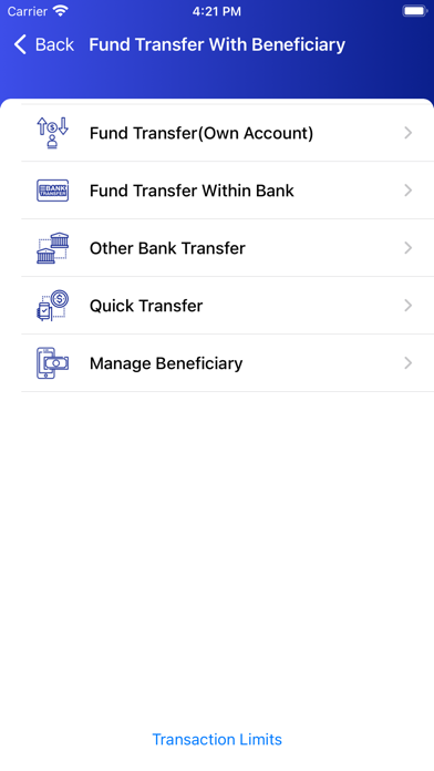 BCCB - Mobile Banking Screenshot