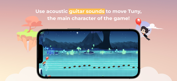 TunyStones Guitar - read music