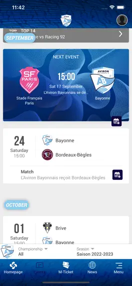 Game screenshot Aviron Bayonnais Rugby Pro apk