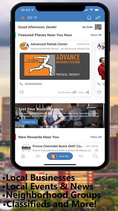 Albany Metro Community App Screenshot