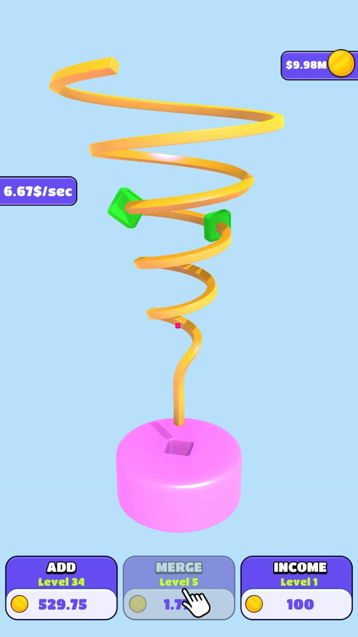 Spiral Clicker