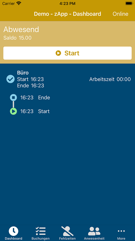 #1. Zeiterfassung KoSS zApp (iOS) Bởi: GCI Gesellschaft für computergestützte Informationsverarbeitung mbH