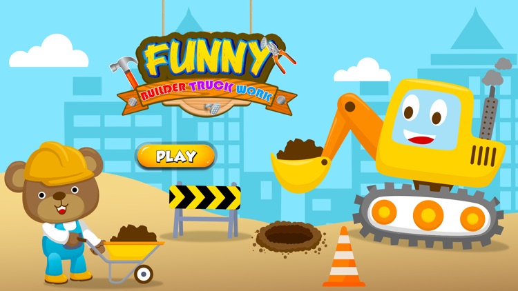 Funny Construction Trucks Game