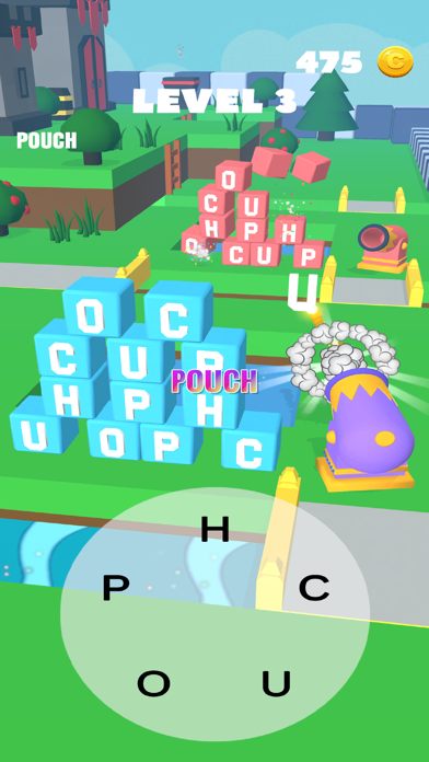 Letter Shot 3D! Screenshot