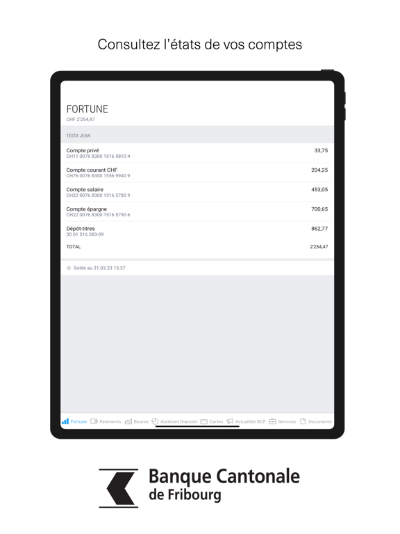 Screenshot #5 pour BCF Mobile Banking