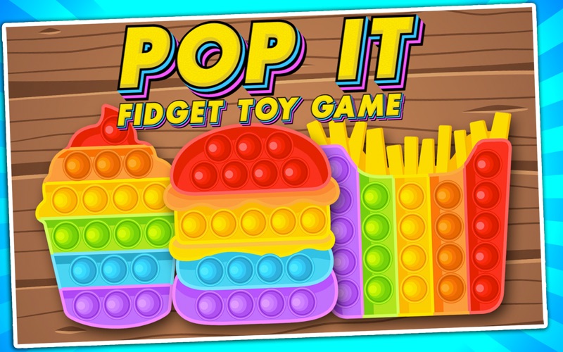 pop it fidget toy game! iphone screenshot 1