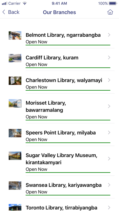 Lake Mac Libraries Screenshot
