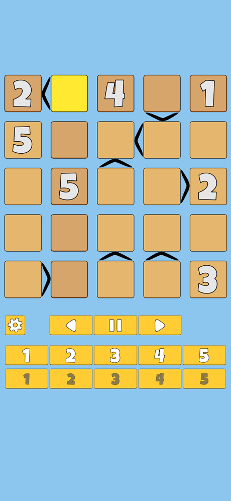 Futoshiki Puzzle Game screenshot 2