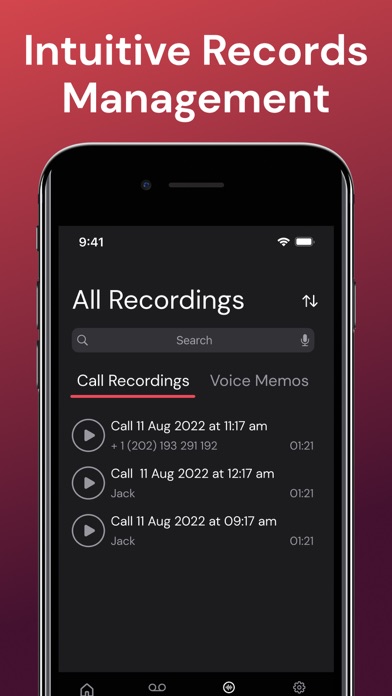 Call Recorder: Recording calls Screenshot