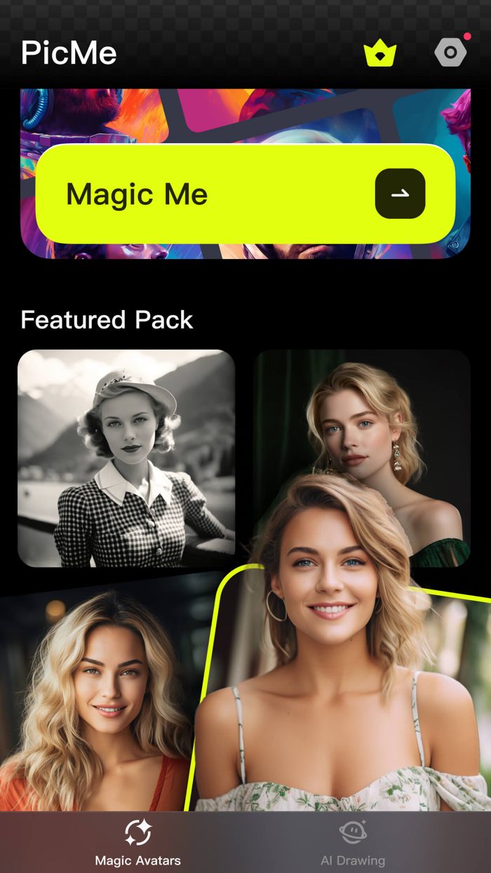 PicMe - Pick Ideal Avatars