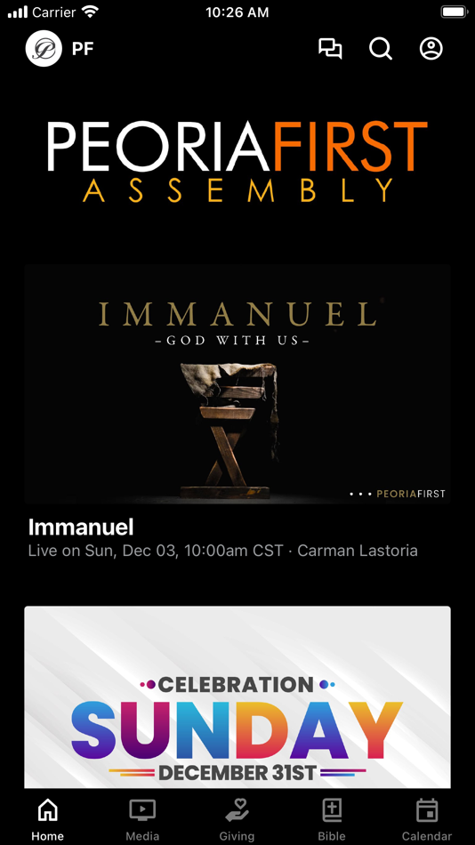 #1. Peoria First Assembly (iOS) 由: First Assembly of God of Peoria