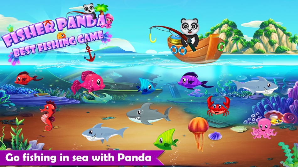 Fisher Panda - Fishing Games - 2.3 - (iOS)