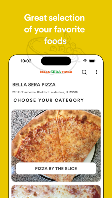 Bella Sera Pizza Screenshot