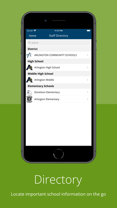 Arlington Community Schools Screenshot