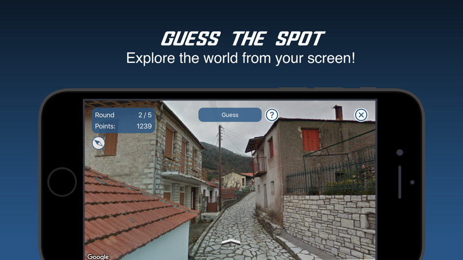 #1. Guess the Spot - GeoGuess Game (iOS) От: Mobles LLC