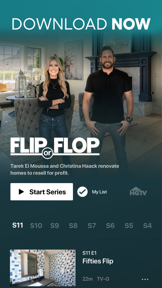 #5. HGTV GO - Stream Live TV (iOS) Podle: Scripps Networks, LLC
