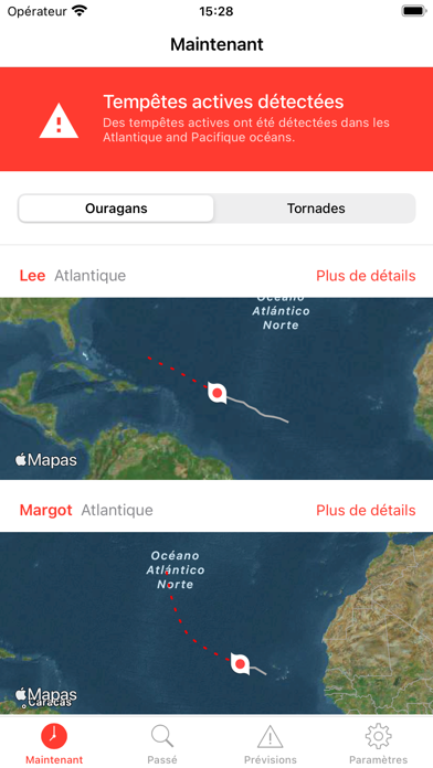 Screenshot #3 pour My Hurricane Tracker & Alerts