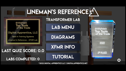 Lineman's Reference - XFMR LAB Screenshot