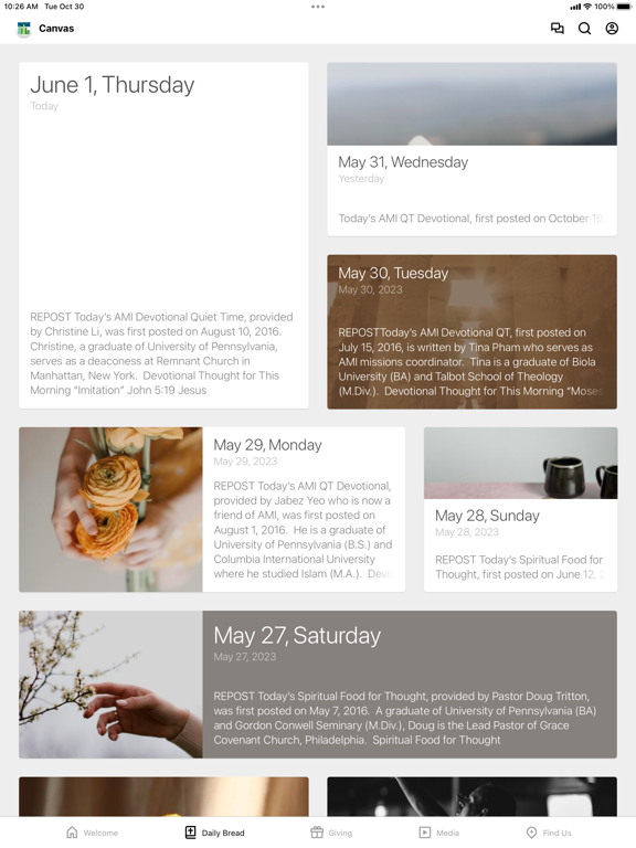 Screenshot #5 pour Canvas City Church