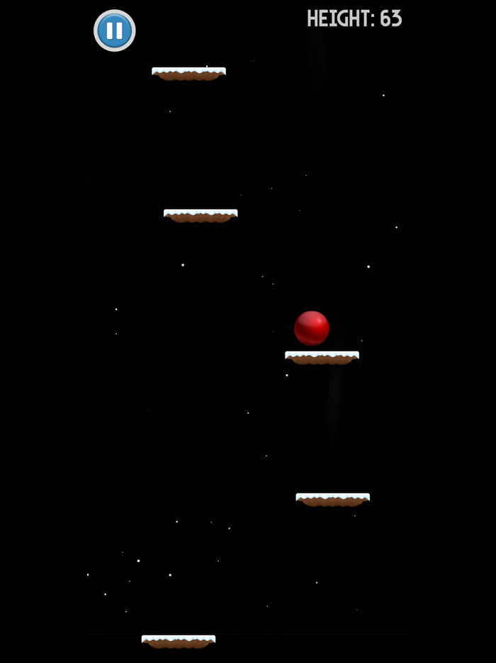 Red Ball - infinite icy tower