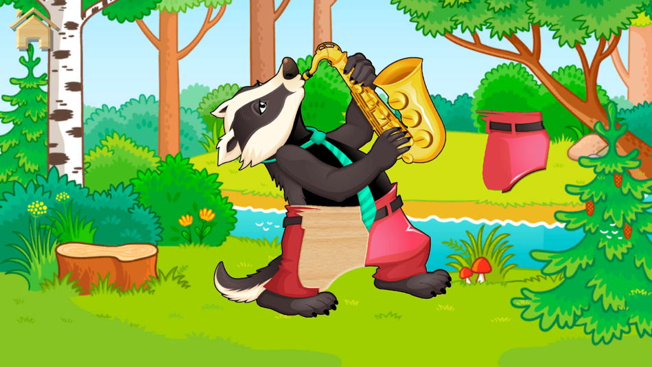 #2. Kids Puzzles・Music Instruments (iOS) Podle: CLEVERBIT LTD