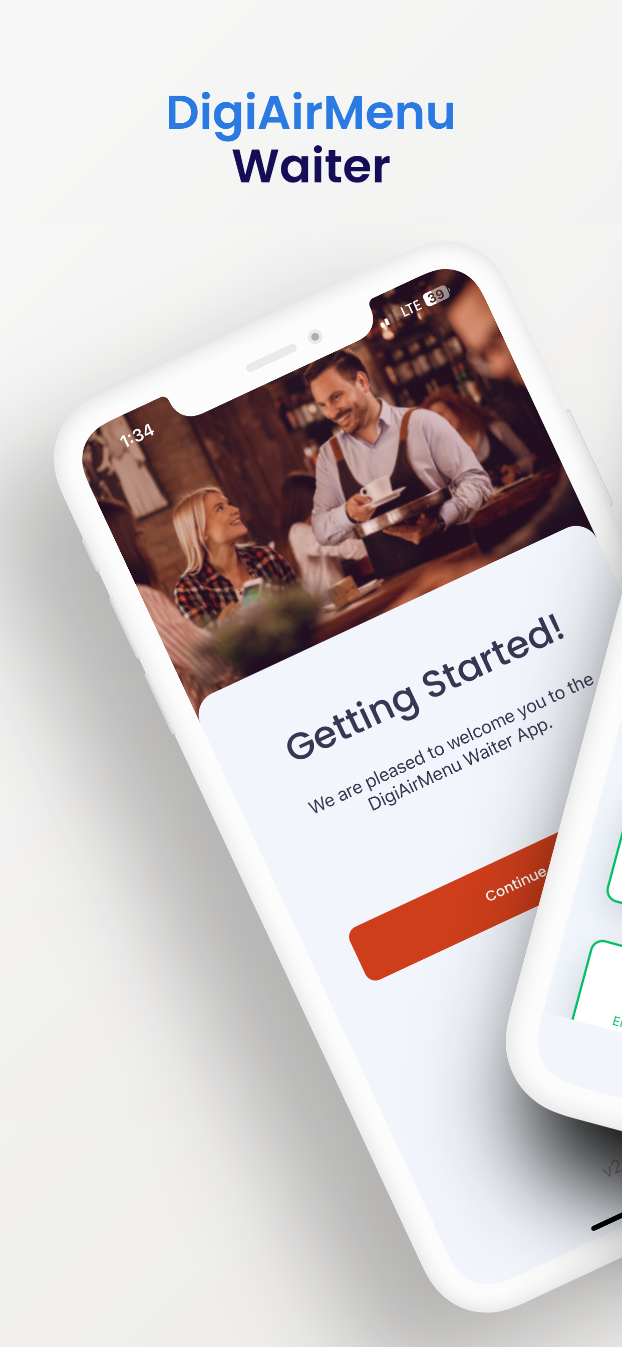 DigiAirMenu Waiter