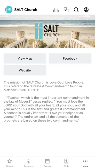 SALT Church Screenshot