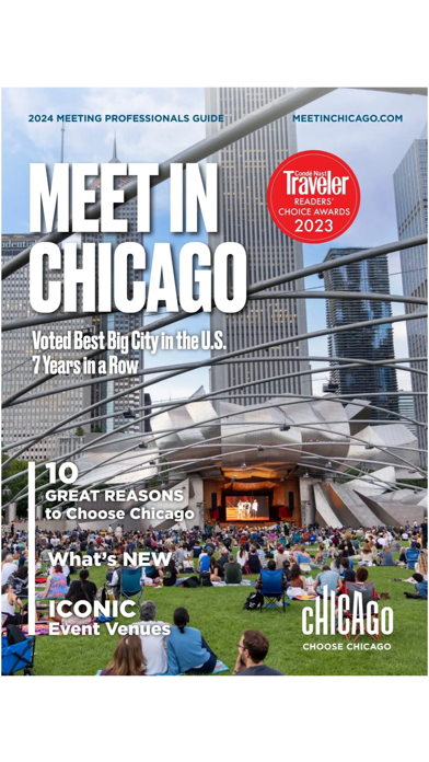 Chicago Meeting Planners Guide Screenshot