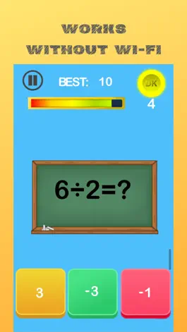 Game screenshot Guess number Quick math games apk