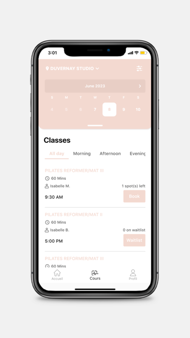 CONNEXION PILATES Screenshot