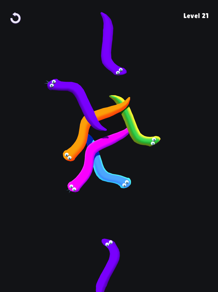 Sort Snakes Sorting Game