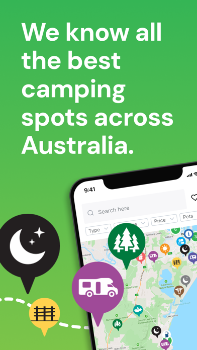 Camps Australia Wide Screenshot
