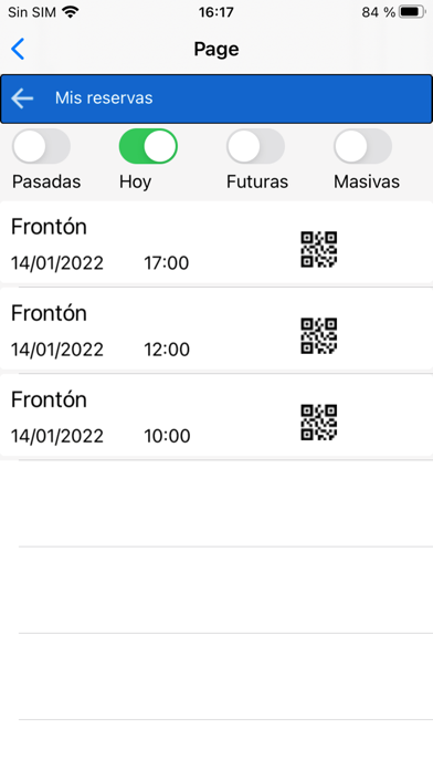 Frontón Iturrondo Screenshot