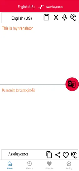 Game screenshot English To Azerbaijani Trans apk