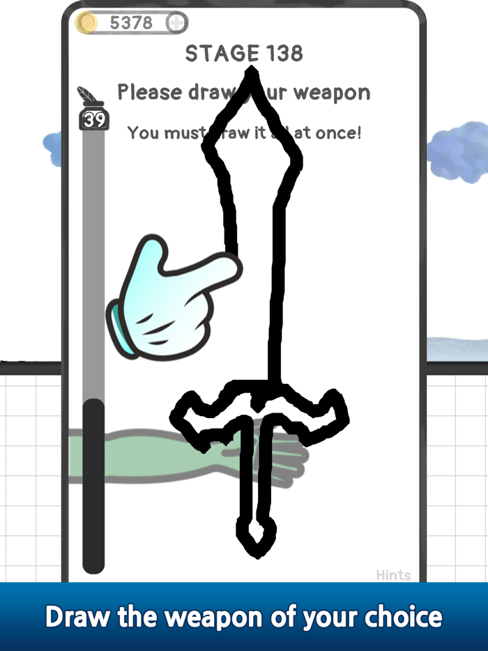 Drawing Sword