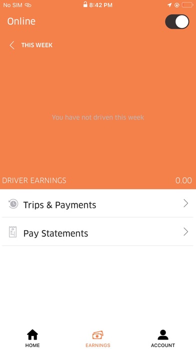 Omade Driver Screenshot