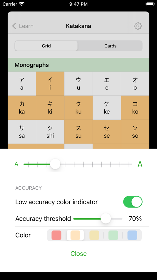 #5. Nihongo - Read Japanese (iOS) 由: Alysha Kwok